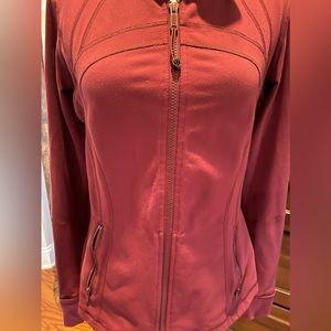 Size 10 zip front scuba Lululemon jacket